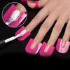 26 Pcs Nail Art Spill Prevention Clip Model Clip Nail Edge Print G Curve Shape Nail Varnish Spill Prevention Aids