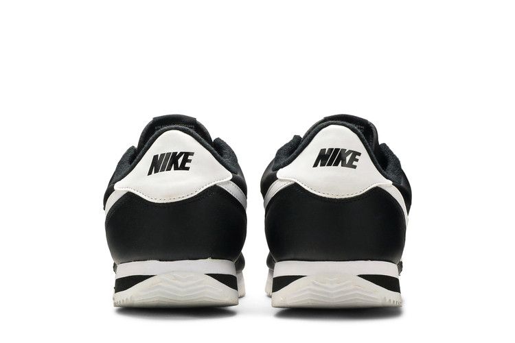 Men's Sneakers Nike Cortez Basic Black White Black/White-Metallic Silver