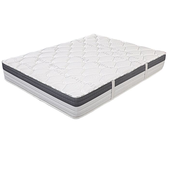 Matelas 160x200 cm,GoldVisco,26cm,mousse mémoire de forme,indépendance du couchage,ergonomique,face été/hiver