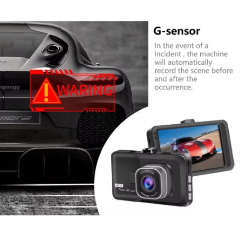 XUSHIDZ-Q08 Car Dash Cam – 170° Wide-Angle 1080P DVR with G-Sensor & Super Night Vision (Vehicle Recorder)
