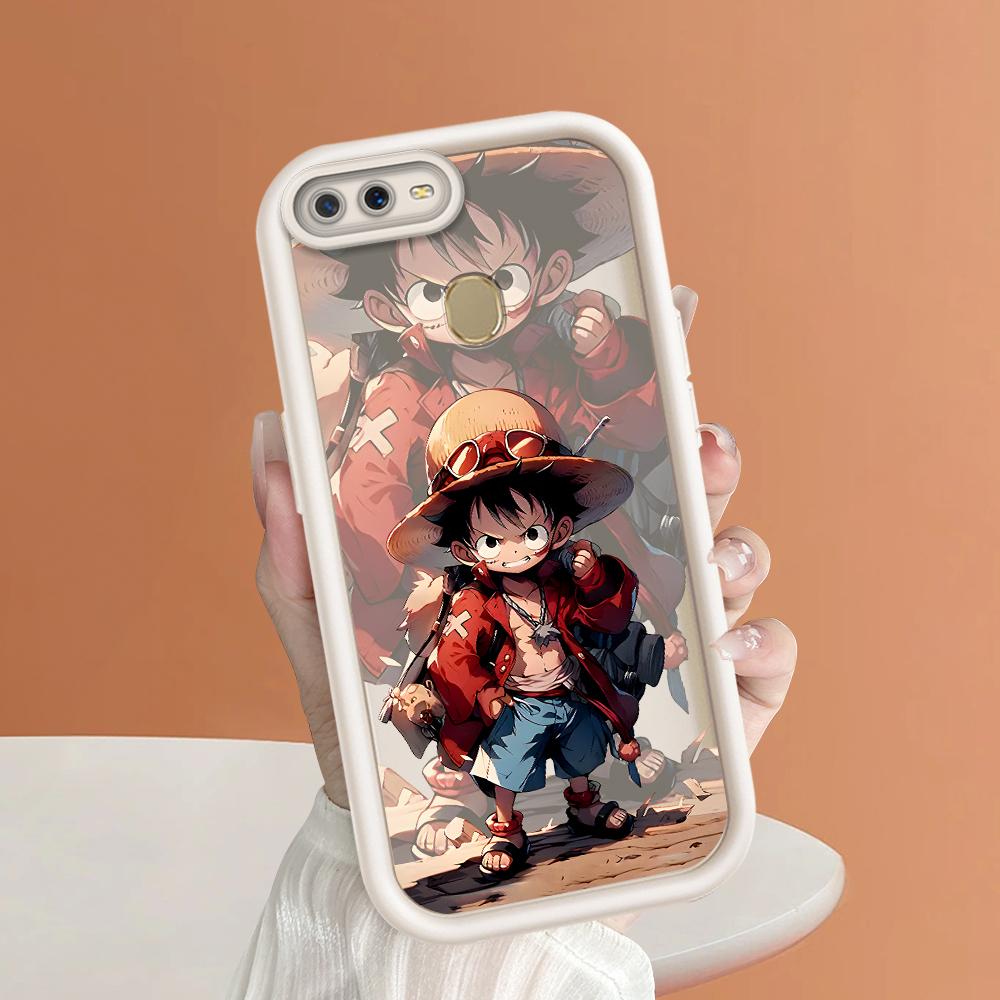 Weiche Silikon-Quadratleitern-Cartoon-Muster Vollständiger Kameraschutz Stoßfeste Hülle für OPPO Reno Realme OnePlus