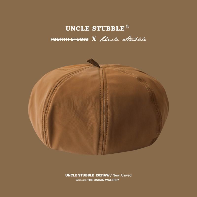 

Color Solid Beret Hat Women Trendy Casual Pumpkin Hats Cotton Fashion Gifts Style D