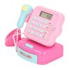 Cash Register Toy Playset for Kids with Calculator, Cash Register, Sounds and Lights for Pretend Play