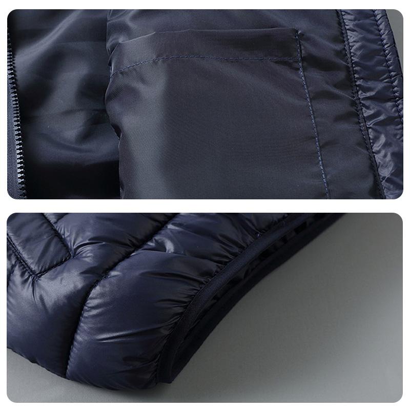 Cheap Mens Winter Coats Vest Men Waistcoat Jacket Plus Size M6XL