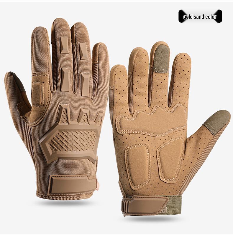 Men's Full & Half Finger Tactical Military Gloves for Outdoor Climbing, Hunting, and Cycling