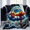 1pc Winnie The Pooh Printing Blanket - Soft, All-Season Throw for Living Room, Bedroom,Personalized Gift with Adorable Cartoon Design