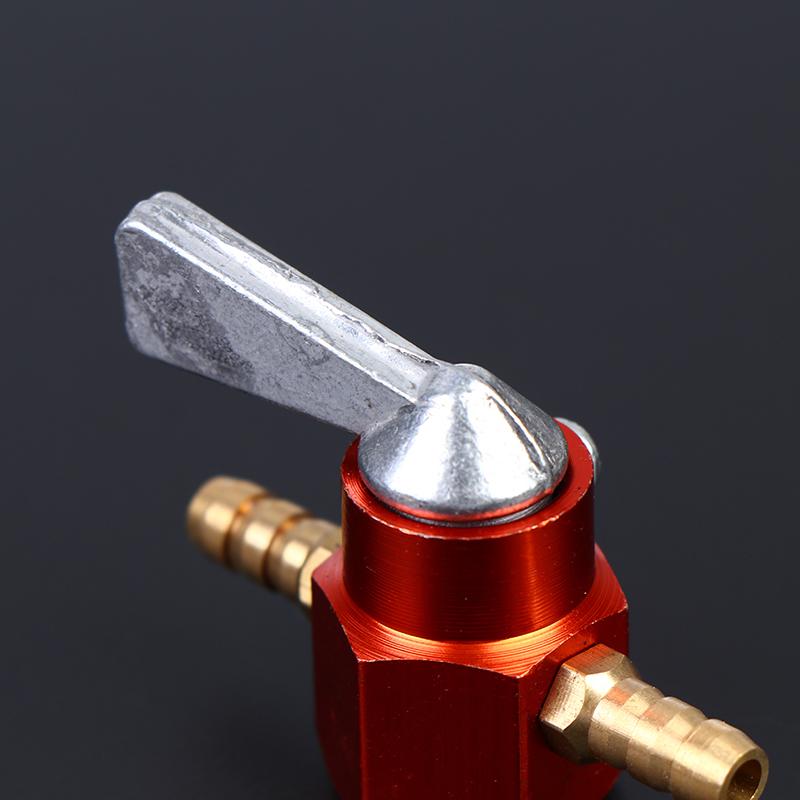 Universal Scooter Motorcycle Inline 6Mm Fuel Valve Switch Motorcycle On-Off Petcock Fuel Switch Motocross Carburetor Accessories