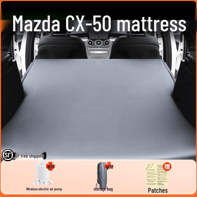 

Надувний матрац для багажника Mazda CX-50 для сну в салоні автомобіля No headrest + pump + bag