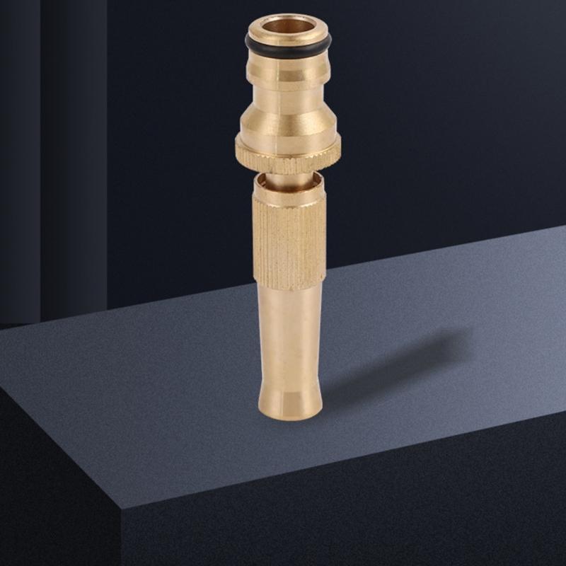 Garden Hose Quick Connector Set 3/4inch 1/2inch Solid Brass Garden Hose Fitting Hose Thread Fittings Quick Connector