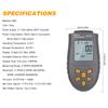 Portable High-precision Digital Tachometer with Laser Manual/Automatic Measurement Speedometer LCD Display Digital Tachometer
