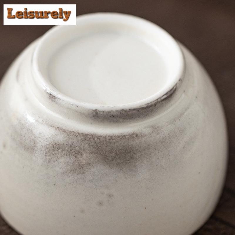 110ML Ink Painting Teacup Luxury Tea Bowl Sample Tea Cup Tea-tasting Personal Cup Chazhan Master Cups Tea Services Supplies