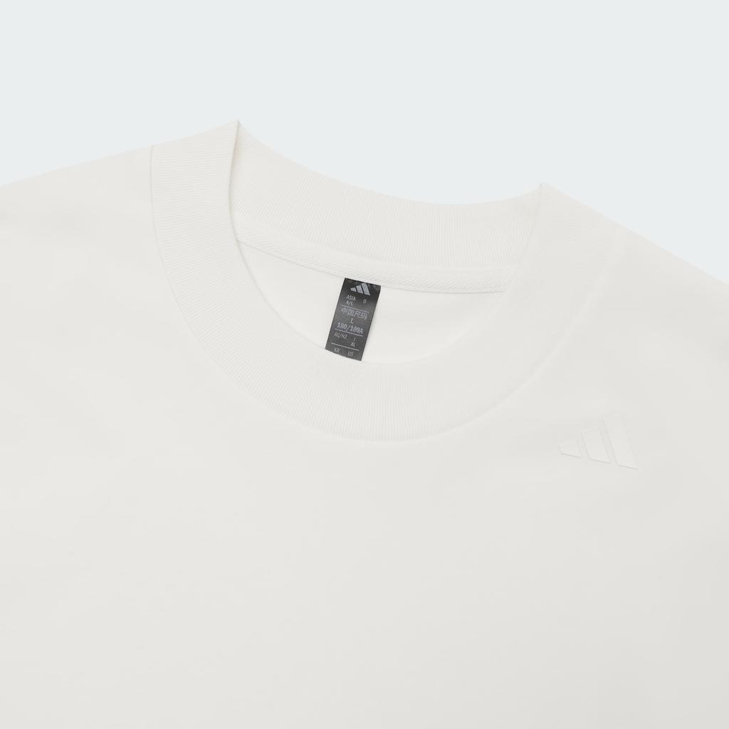 Men's T-Shirt Adidas T Shirt Men's Jade White