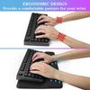 Non-Slip Wrist Rest Tilted Keyboard Riser Ergonomic Computer Keyboard Stand  Typing Work