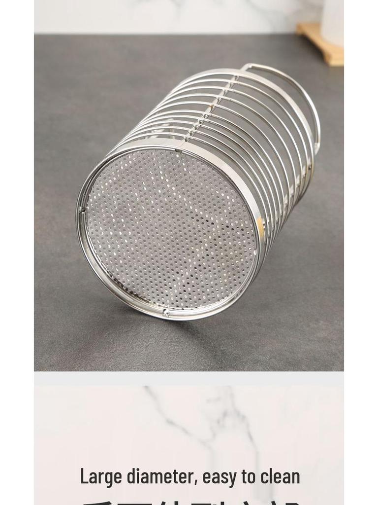 Stainless Steel XL Anti-Mold Kitchen Chopstick Holder