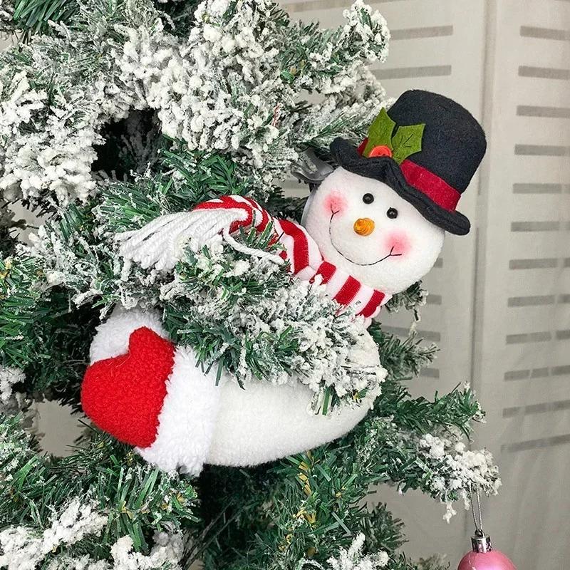 Christmas Curtain Buckle Window Decoration Cartoon Doll Curtain Buckle Cute Accessories Supplies Creative Home Decoration Items