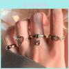 Eleganter Hohl-Herzring aus 925er Sterlingsilber für Damen Trendiger Retro-Stil Perfekt für Geschenke