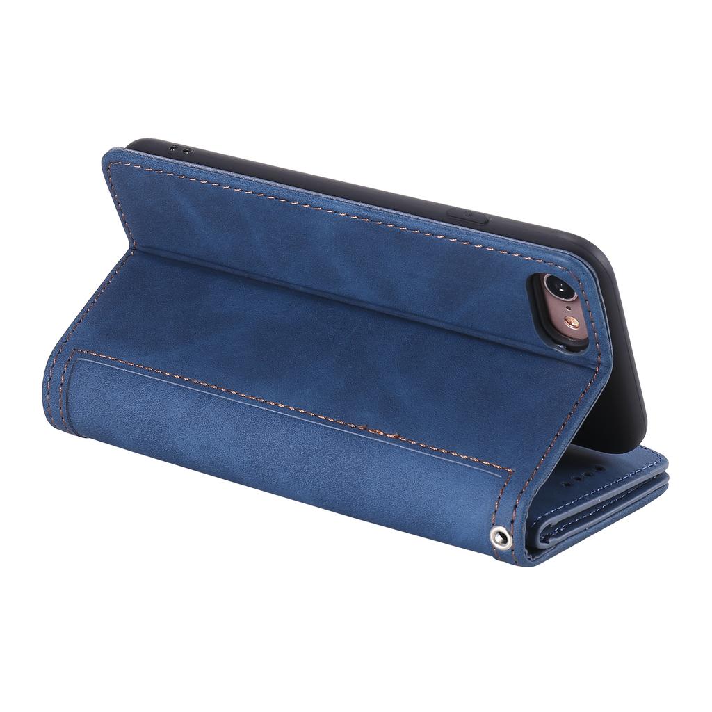 For iPhone 16e Case PU Leather Phone Cover with Zipper Wallet 9 Card Slots