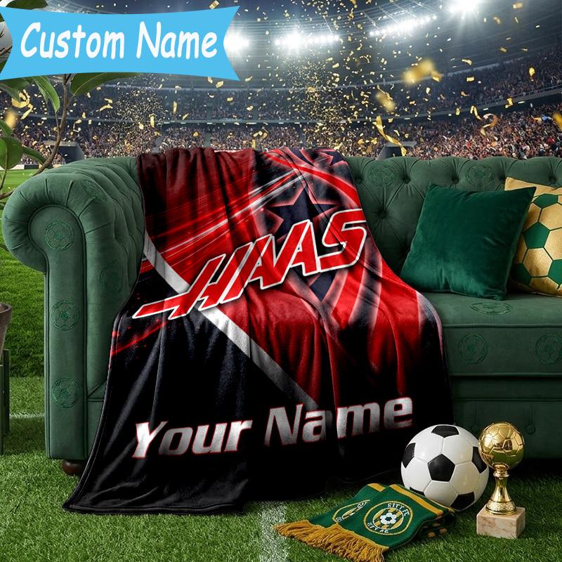 Custom Personalized Blanket F1 Team Soft Throw Blanket, Suitable for Family and Friends, Sofa Blanket,Home Decor Christmas gift