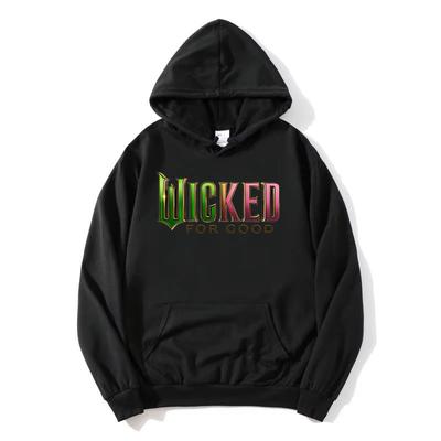 Wicked for Good The Soundtrack Hoodies Graphic Cynthia Erivo Ariana Grande Sweatshirts Winter Fleece Long Sleeve Pullover Women