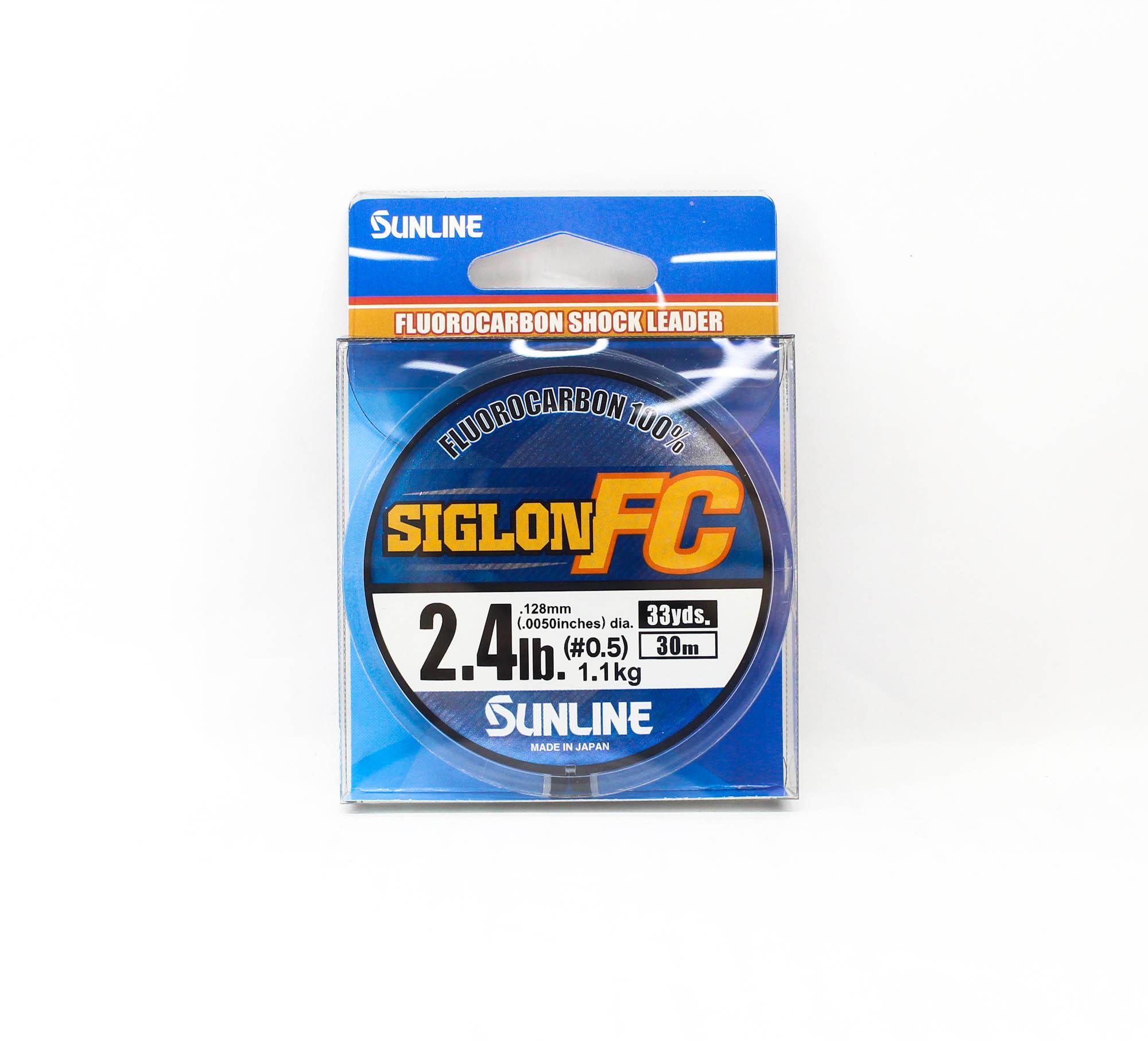 

Sunline Флюорокарбоновый Лидер Siglon FC 100% 30м 2.4lb Диаметр 0.128мм (8111 чистый