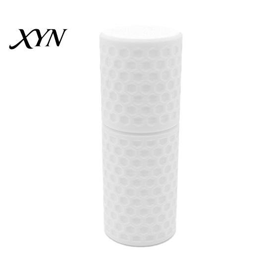 Stackable Storage Box 3D Printed Cotton Swab Organizer Box, Sealed with Dustproof & Moisture-Proof Lid, Home Organization Honeycomb Texture
