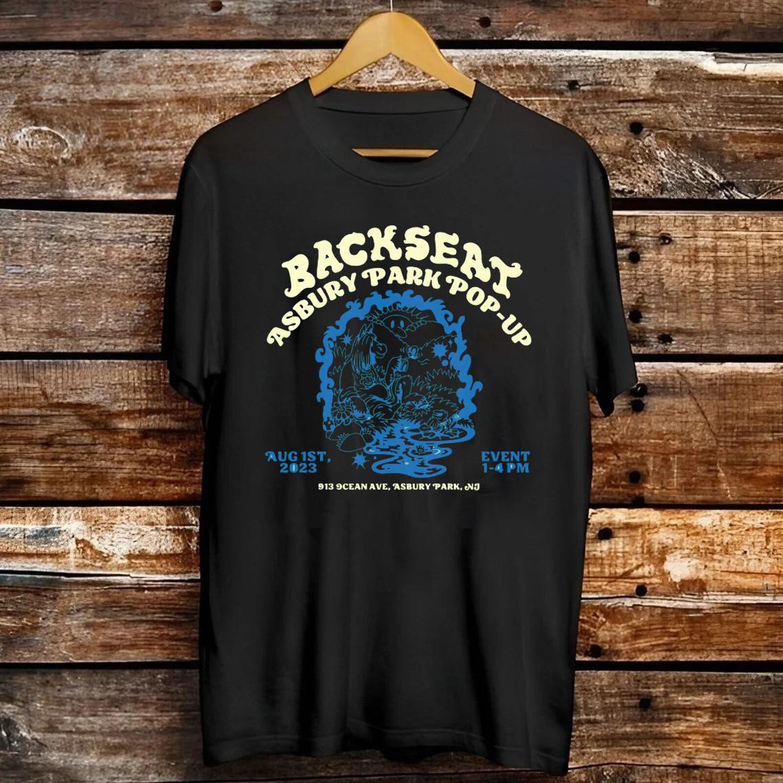 The Backseat Lovers Asbury Park Black T Shirt All Size S-5Xl AR3712 M
