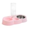 2-in-1 Cat Automatic Water Feeder Large Capacity Cat Food Bowl  Kitten/Puppy/Bunny