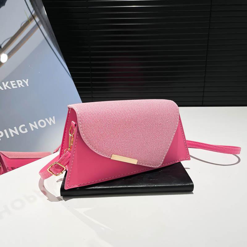 

Internet celebrity fashion simple personality small bag women 2025 autumn and winter new versatile ins shoulder messenger bag small square bag