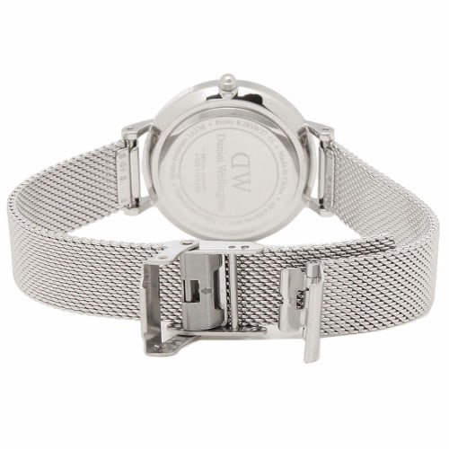 Daniel Wellington Petite 28mm Unisex Quartz Watch for Men and Women, Silver (1) DW00600220