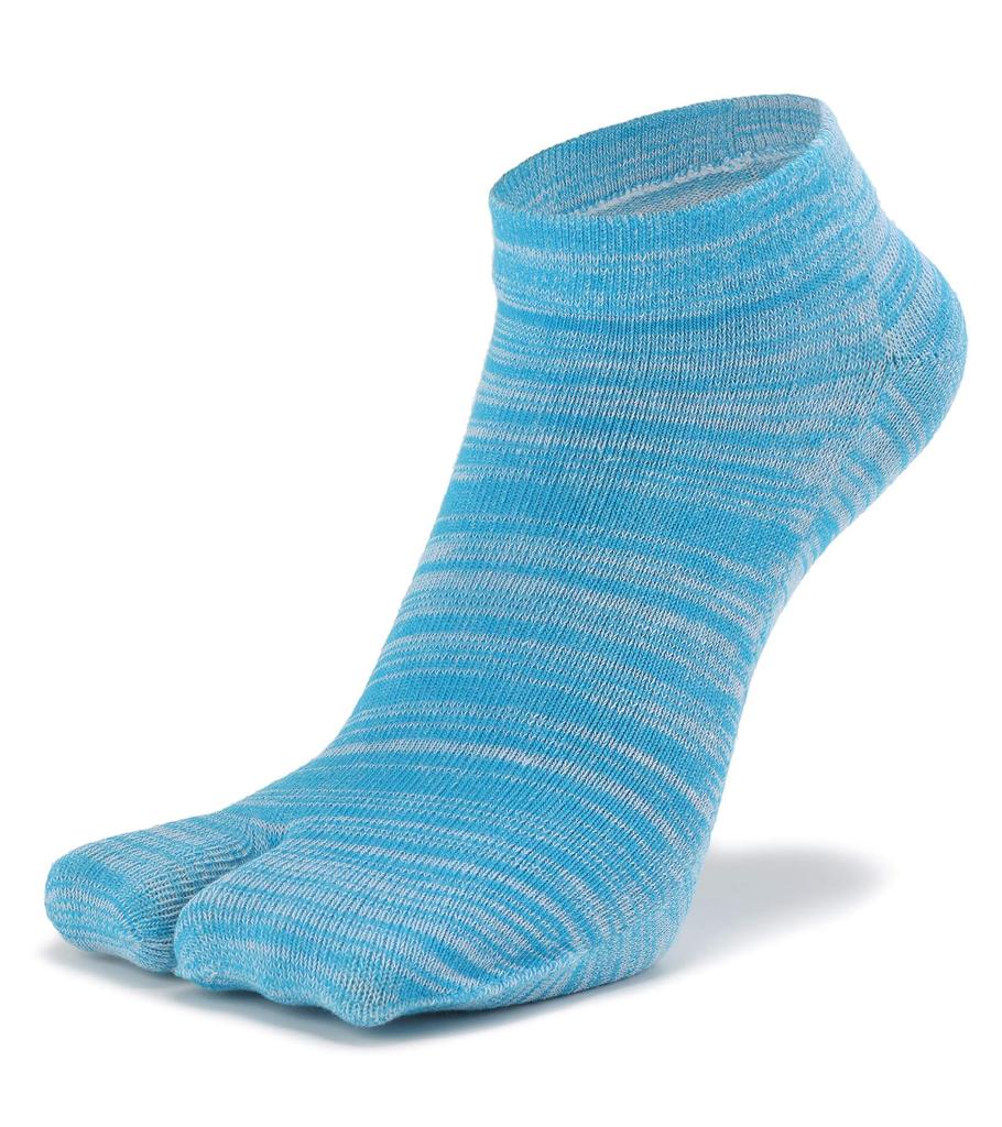 WIOIW Women's Two-Toe Tabi Socks, Ankle Socks for Running, Cotton, Sports, Casual, Commuting, School, Cute, Set of 6