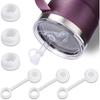 AIERSA 3Pcs Spill Stopper for YETI Cup Straw Lid, and 3Pcs Straw Cover Cap Toppers Suitable for Yeti Cup Accessories for 20, 16, 24, 25, 26, 35,42 Oz