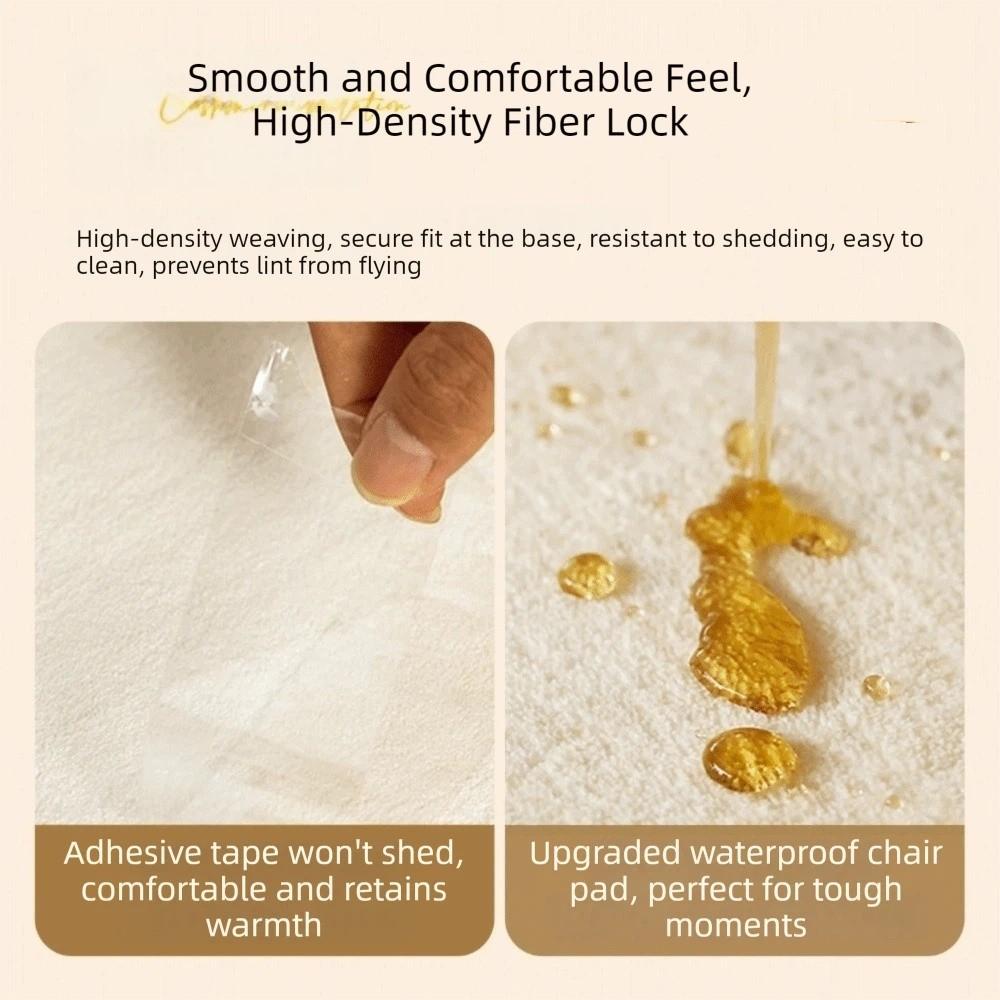 Thick Soft Chair Cushion Cartoon Office Seat Mat Decorative Warm Seat Cushion  Bedroom