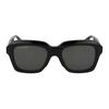 Balenciaga Minimalist Acetate Rectangular Sunglasses Unisex Sunglasses BB0127S-001