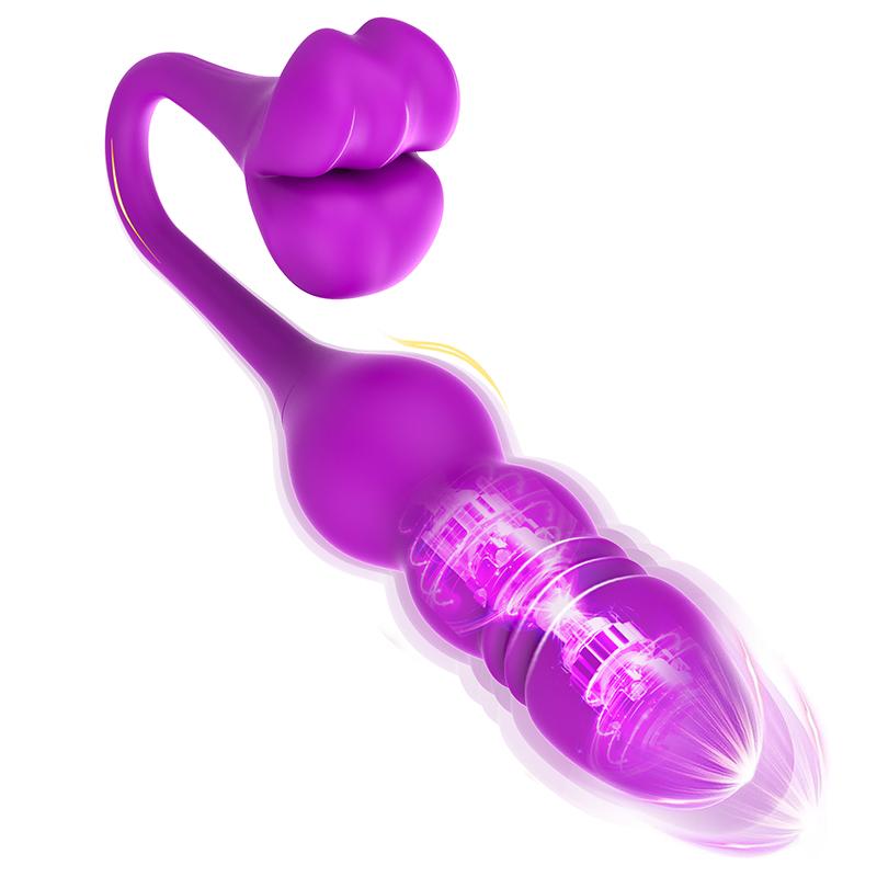 Telescopic Vibrator for Women 10 Frequency Vibrating Egg Vaginal Ball G-Spot Clitoral Stimulator Love Egg Sex Toys for Couple
