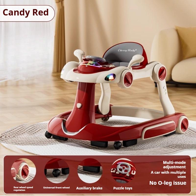 Multifunctional Baby Walker, Baby, Anti-o-legs, Adjustable Height, Walker, Four-in-one, Foldable