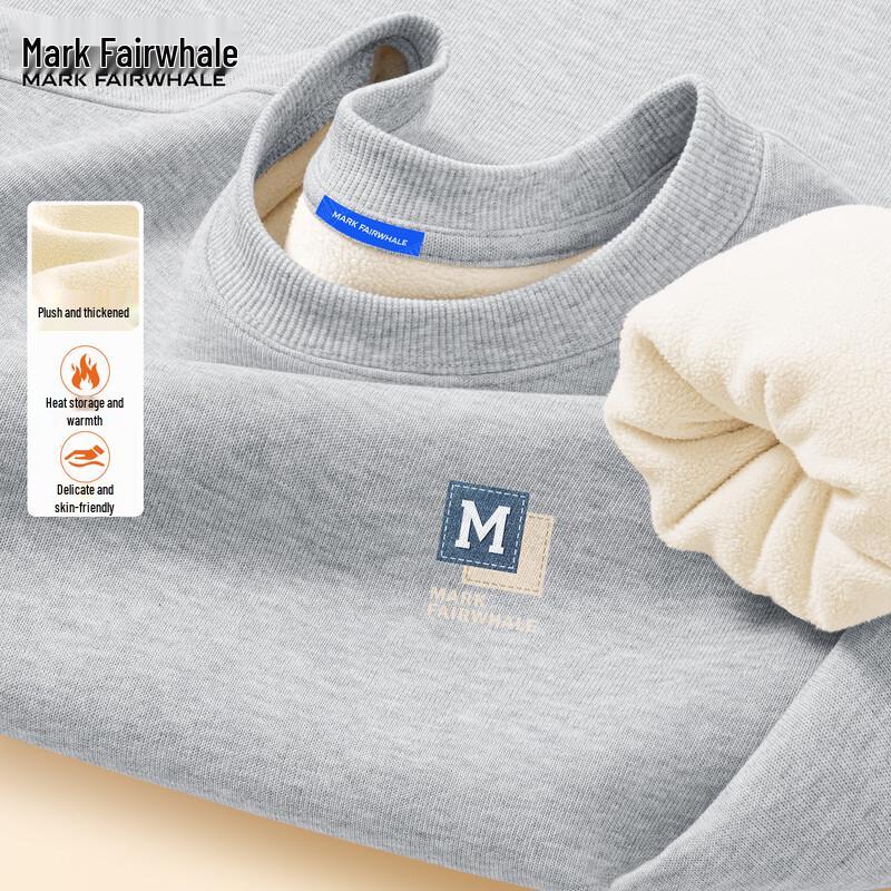 Mark Fairwhale Men's Fleece Lined Heavyweight Sweatshirt