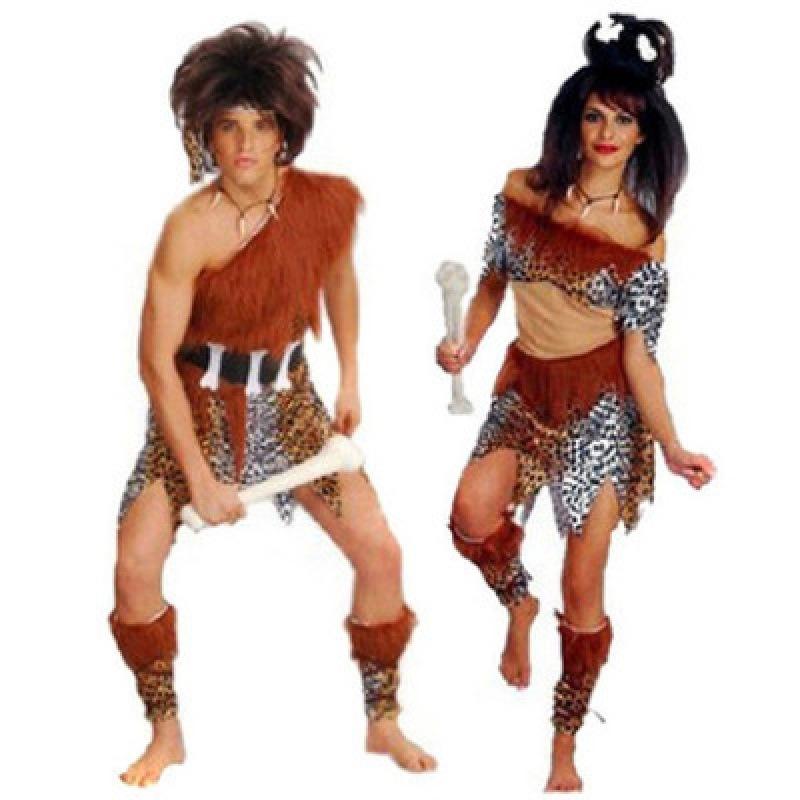 Halloween Costumes Costumes Adult Men and Women Indigenous African Primitive Indian Savage