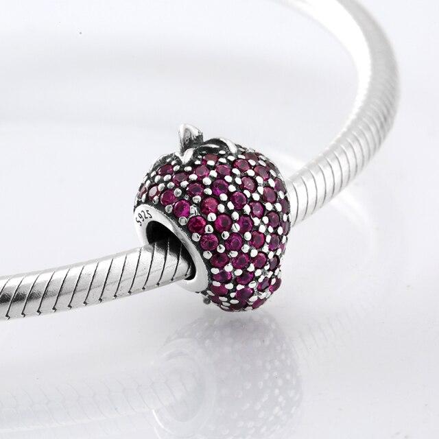 Perles fines en argent sterling 925 de forme ronde La famille est là où l'amour grandit Perles fines à faire soi-même adaptées aux bracelets à breloques originaux Fabrication de bijoux