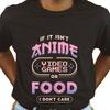 Unisex Slim Fit T-Shirt - Anime Video Games Or Food - Film Movie Cartoon Japan