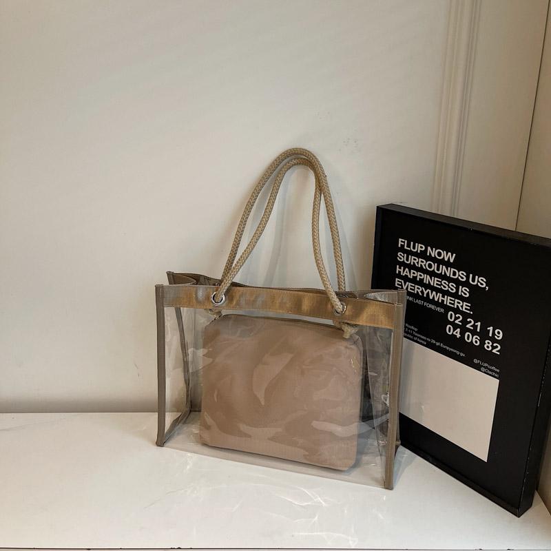Tote Bag Women's Transparent Handbag Shoulder Bag