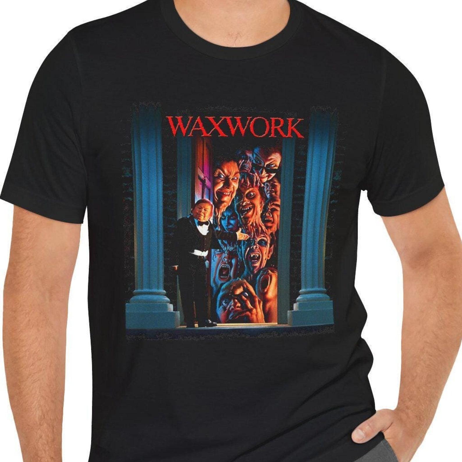 Waxwork T-Shirt Black Short Sleeve Movie Tee 4XL