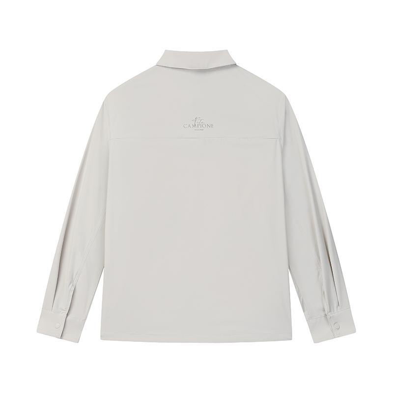 New FILA Shirt Men's Sky Wheat Beige F11M528404F-BG