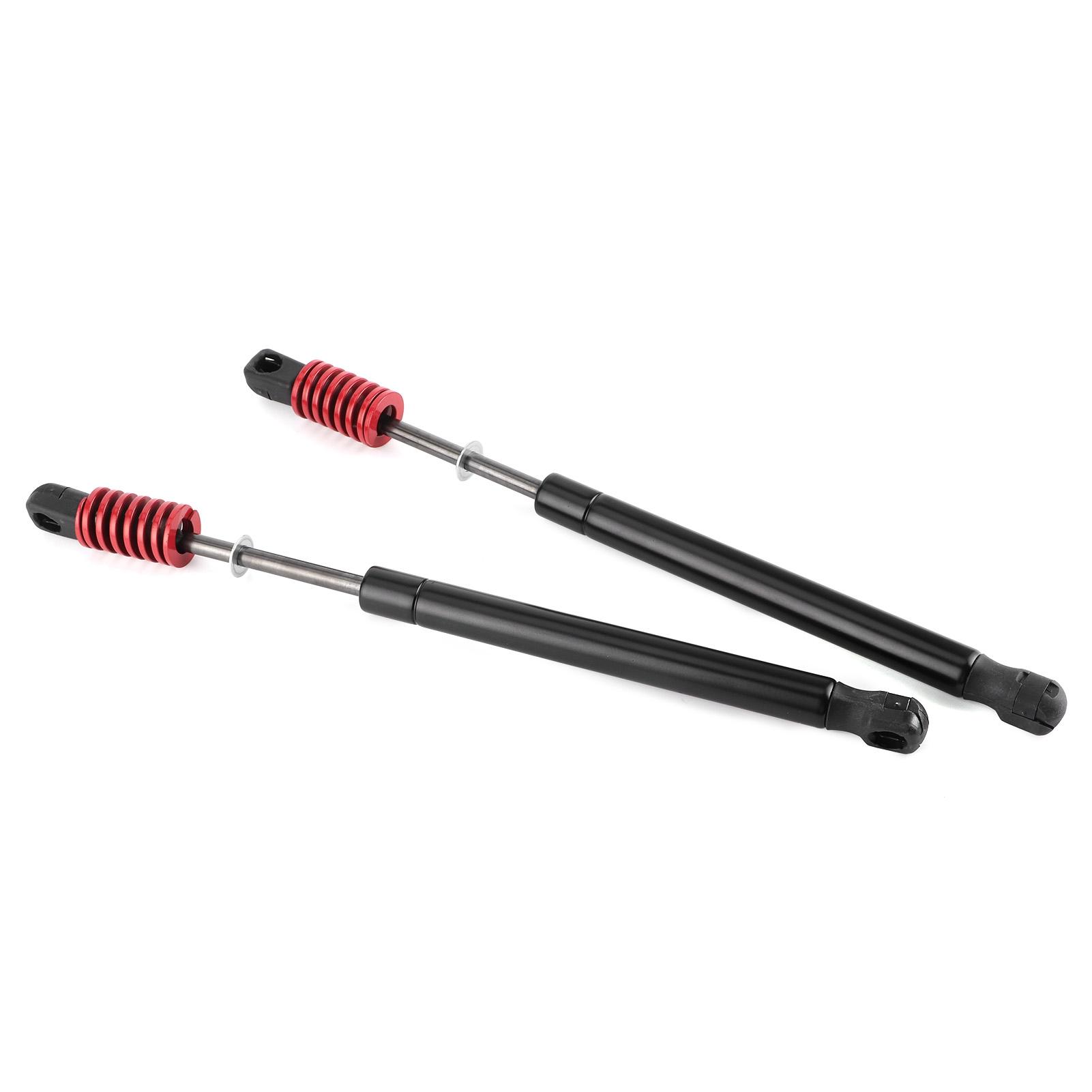 

2 шт. Задние амортизаторы багажника Газовые пружины с пружиной Прокладка из нержавеющей стали Подходят для Tesla Model 3