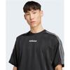 Adidas Originals 90S Comfortable Simple Versatile Fashion Striped Football Shirt Men tops JX3068