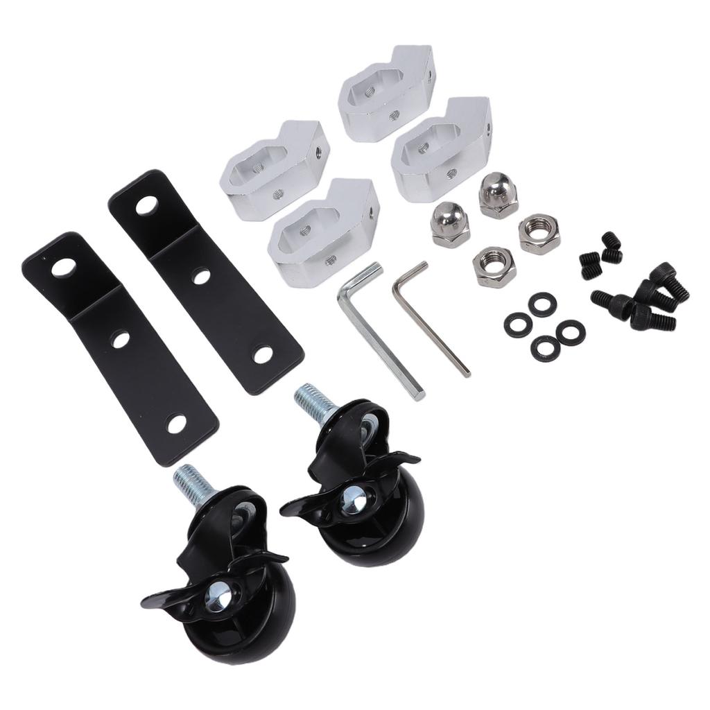 Dual Front Wheels Fit for   Toolbox and Accessories 200lbs Load Capacity 360 Degree Rotation Toolbox Front Caster Wheel