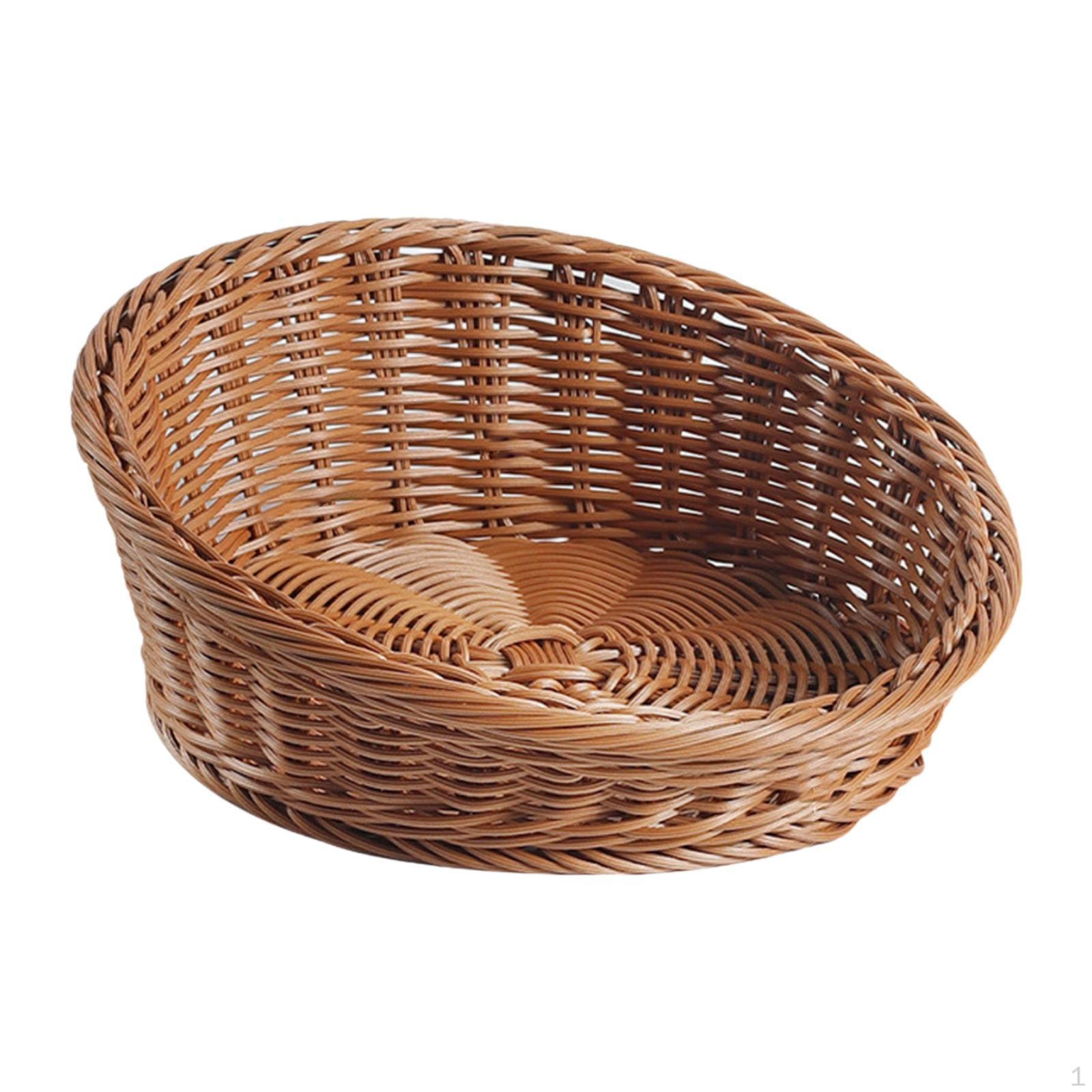 

КОРЗИНА-ОСНОВАНИЕ Корзина для хранения, декоративная, из плетеных фруктов для S