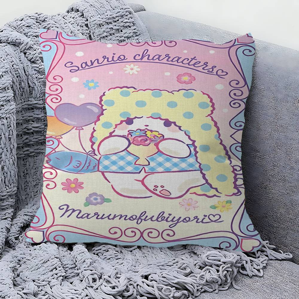 Cute Cartoon M-Marumofubiyori Stitch Lucky Dragon Pillow Cover Sofa Cushion Cover Home Room Decoration Children Gift