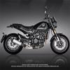For Benelli Leoncino 500 modified bumper high carbon steel bumper retro competitive anti fall bar body protection frame