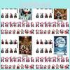 Christmas Panda Countdown Calendar With Acrylic Components And Festive Collectible Items