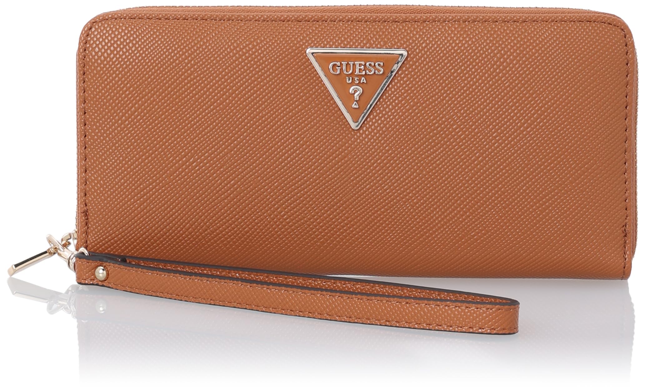 

Круглый кошелек на молнии ZG850046 LAUREL LIGHT COGNAC [GUESS] [Б/у]